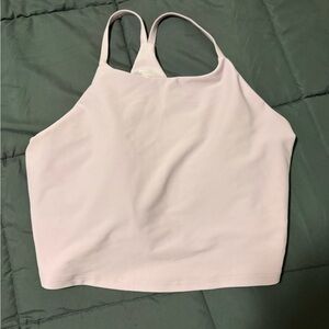 Old Navy Light Lavender Active Racerback Crop Top